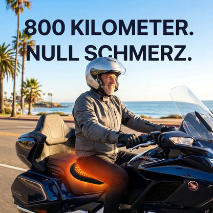 Motorrad: 100 % Gel-Sitzkissen für Motorradfahrer