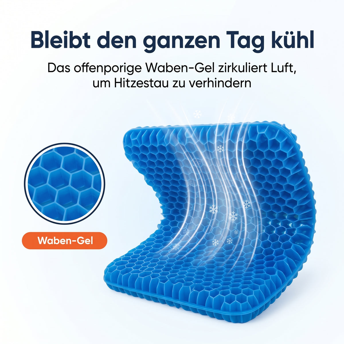 Holie 100% Gel Sitzkissen
